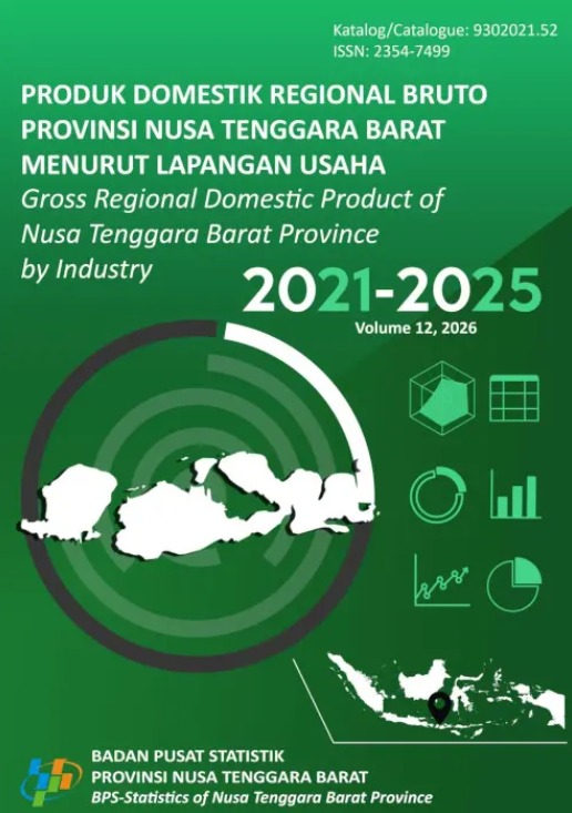 Produk Domestik Regional Bruto Provinsi Nusa Tenggara Barat Menurut Lapangan Usaha 2021-2025