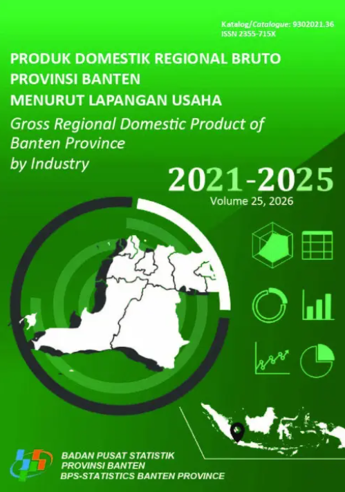 Produk Domestik Regional Bruto Provinsi Banten Menurut Lapangan Usaha 2021–2025