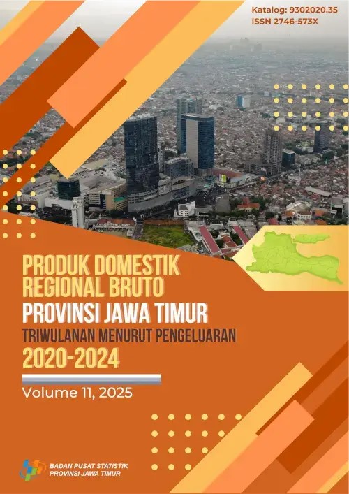 Produk Domestik Regional Bruto Provinsi Jawa Timur Triwulanan Menurut Pengeluaran 2020-2024